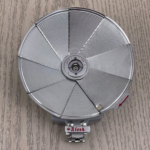 Vintage Ricoh Riken Camera Flash Unit BC-605 Bulb Cord Zippered Storage Case Box - Picture 2 of 16